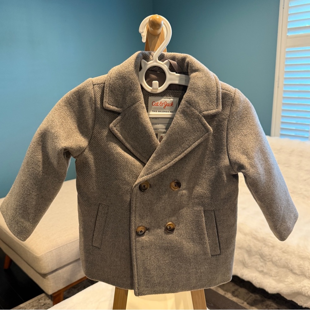 Peacoat Herringbone brown NWOT